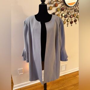 Tahari Light Gray Women's Jacket size 24W